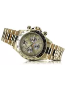 Gold men's watch Geneve ★ zlotychlopak.pl ★ Gold purity 585 333 Low Price!