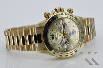 Reloj de Hombre en Oro Amarillo 14k 585 Geneve mw014ydgb&mbw015y