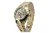 Reloj de Hombre en Oro Amarillo 14k 585 Geneve mw014ydgb&mbw015y