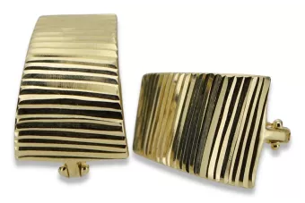 Złote kolczyki 14k ★ zlotychlopak.pl ★ Złoto próba 585 333 Tanio!