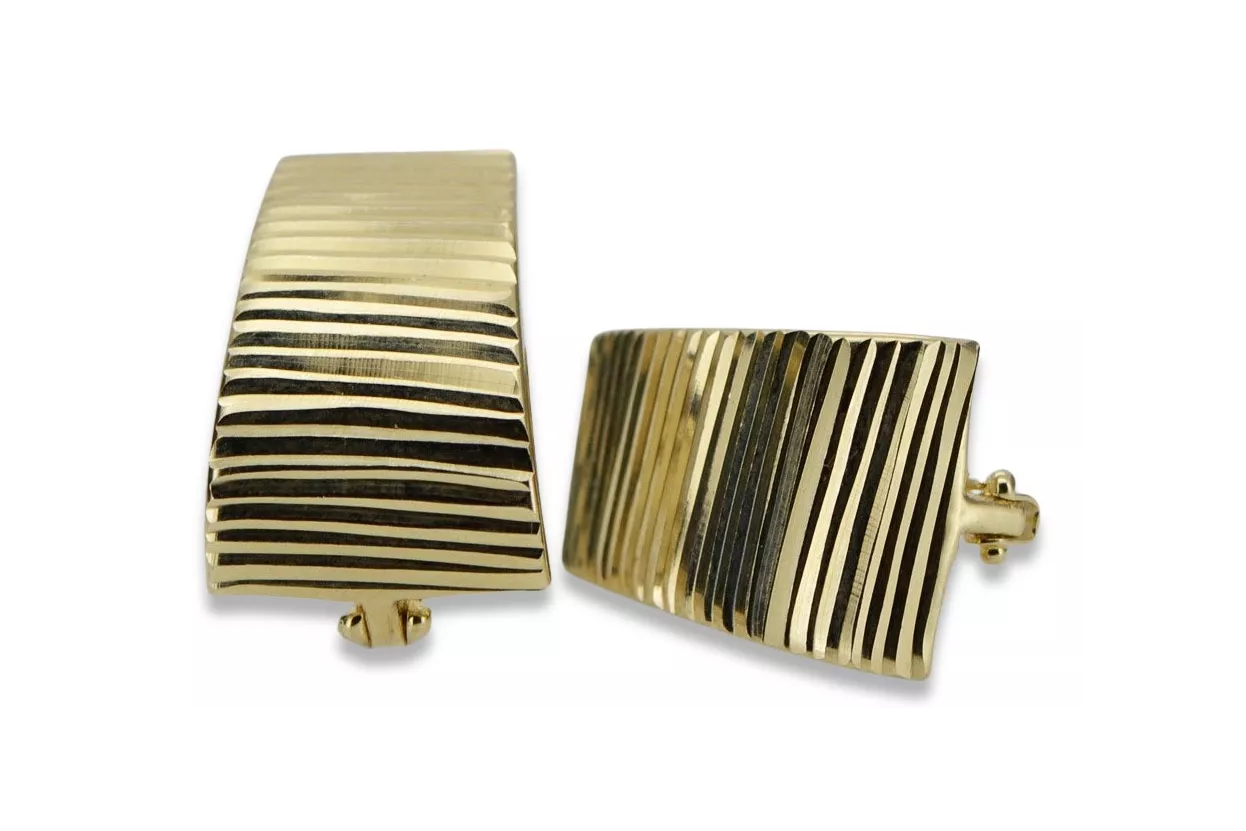 Gold earrings ★ zlotychlopak.pl ★ Gold sample 585 333 Low price!