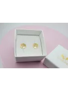 Boucles d’oreilles en or zlotychlopak.pl ★ Échantillon d’or ★ 585 333 Prix bas!