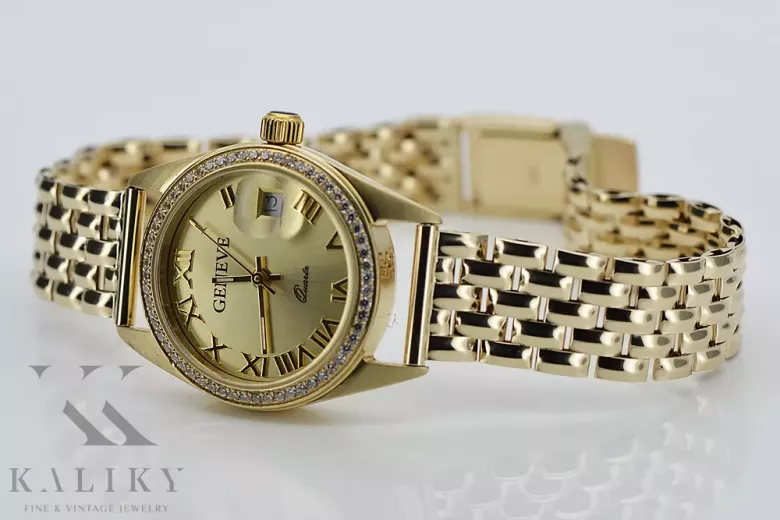 Goldene Herrenuhr Geneve ★ https://zlotychlopak.pl/de/ ★ Goldreinheit 585 333 Niedriger Preis!